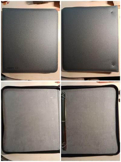 春节前倒数第三场！！龙虎卡牌-七三场（满200元包邮，无佣金，每周六结拍，欢迎送拍） - 萌猫家A4皮质卡册 (无内页)