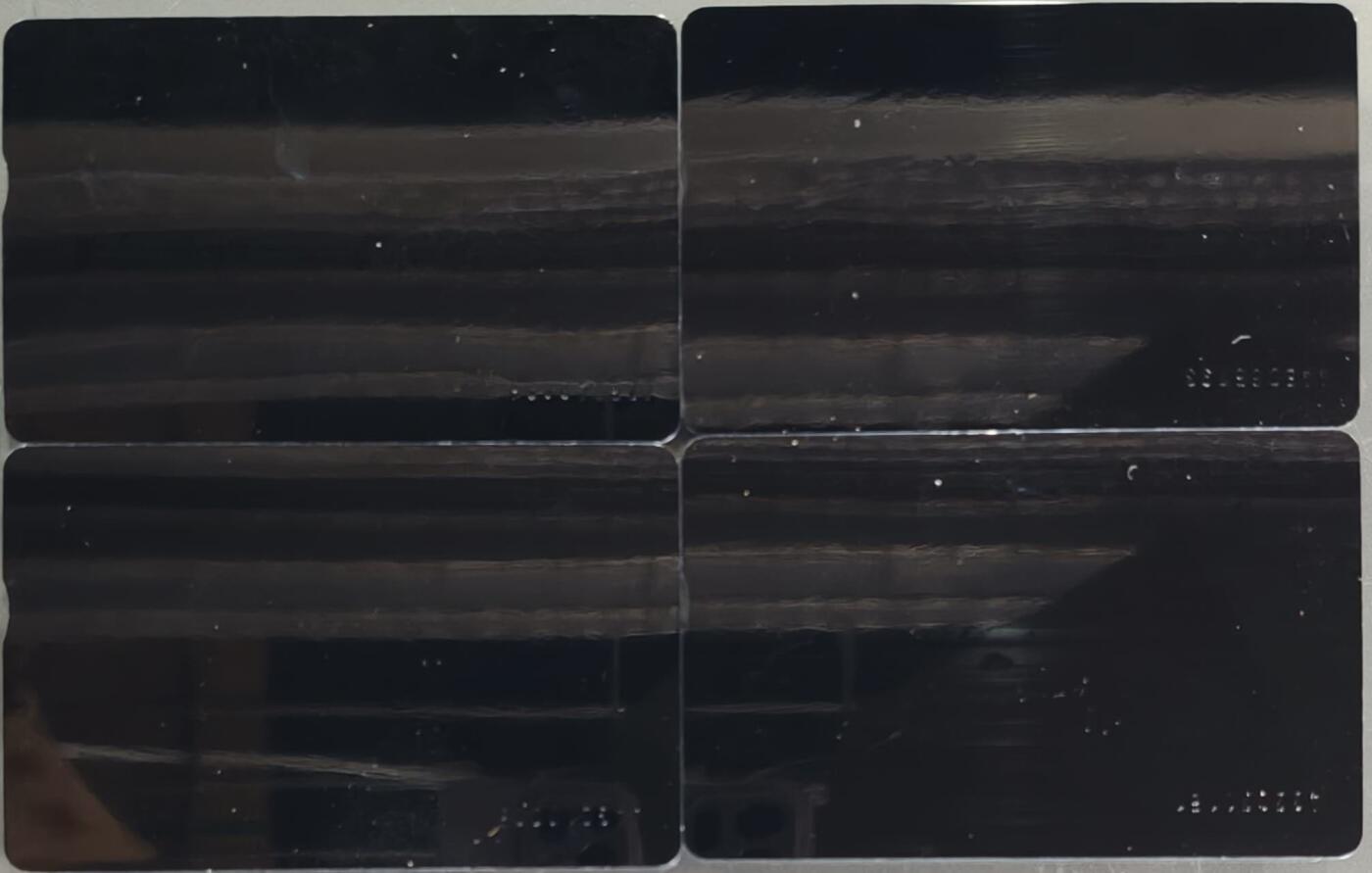 公藏第61期裸卡拍卖 泰国光学新卡（泰国自然风景）4全品好。