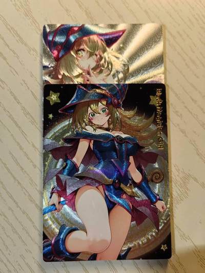 春节前倒数第三场！！龙虎卡牌-七三场（满200元包邮，无佣金，每周六结拍，欢迎送拍） - 粗闪2张 奇点 女黑魔导