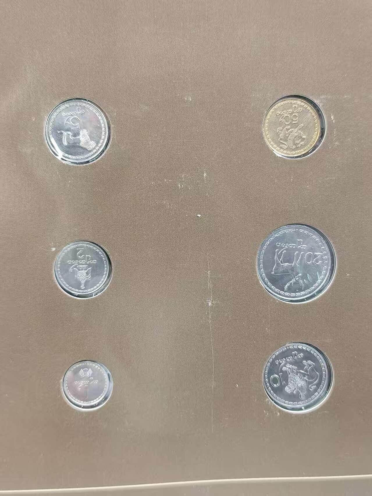 G&W世界散币，银币处理专场（第44场） 富兰克林-格鲁吉亚6枚套