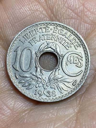 2026年第十四场(总第一百八十三场）外国好品散币场(免佣金) - 法兰西第三共和国1938年10生丁(第四版，关门年)