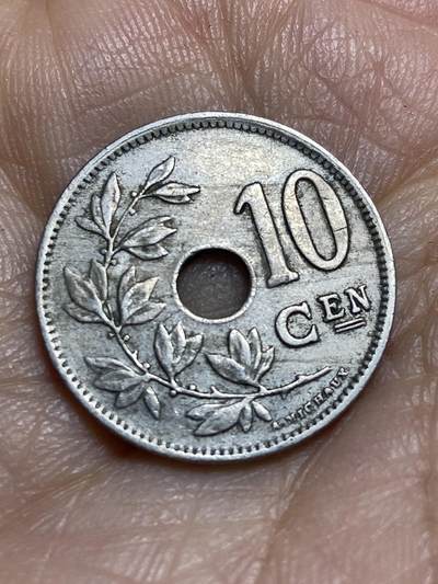 2026年第十四场(总第一百八十三场）外国好品散币场(免佣金) - 比利时🇧🇪1929年10分(阿尔贝一世时期，荷语版)