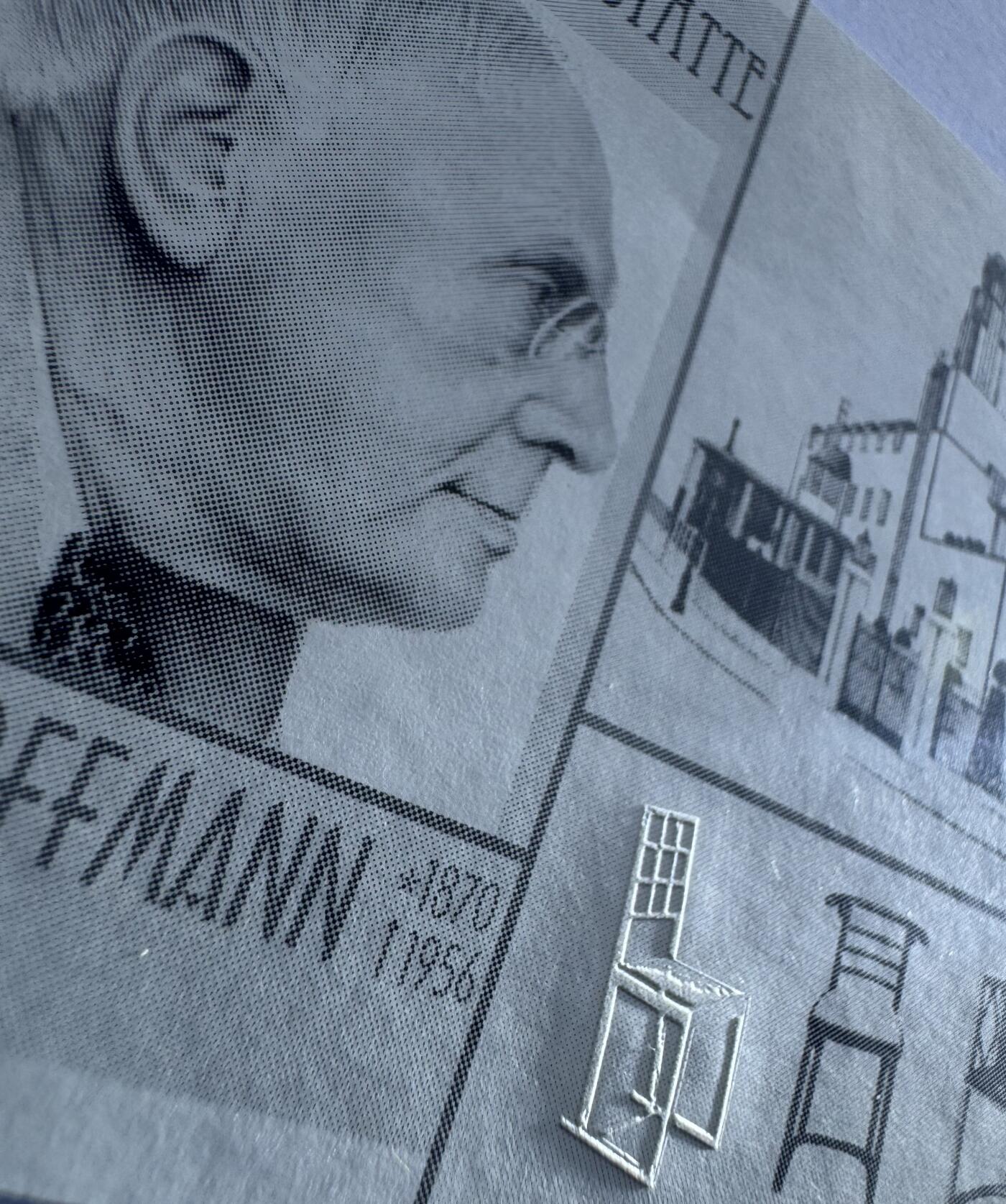 2026第2场（总第229期）：精品测试钞、连体钞综合场 奥地利Oebs 维也纳工坊～设计大师“约瑟夫·霍夫曼”Oebs成立10周年单面测试钞UNC