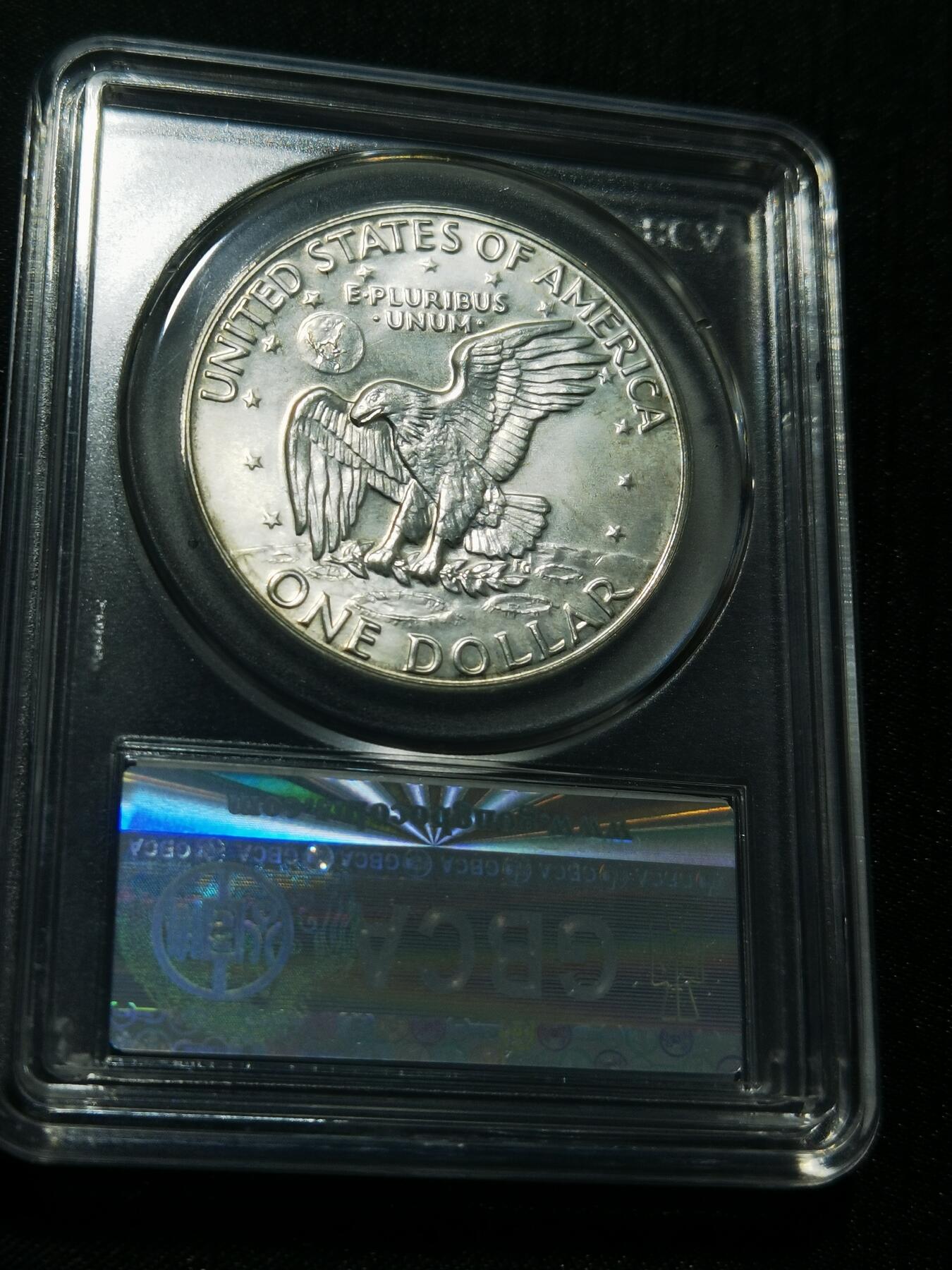 天下钱庄专场欢迎参拍 美国艾森豪威尔一美元银币