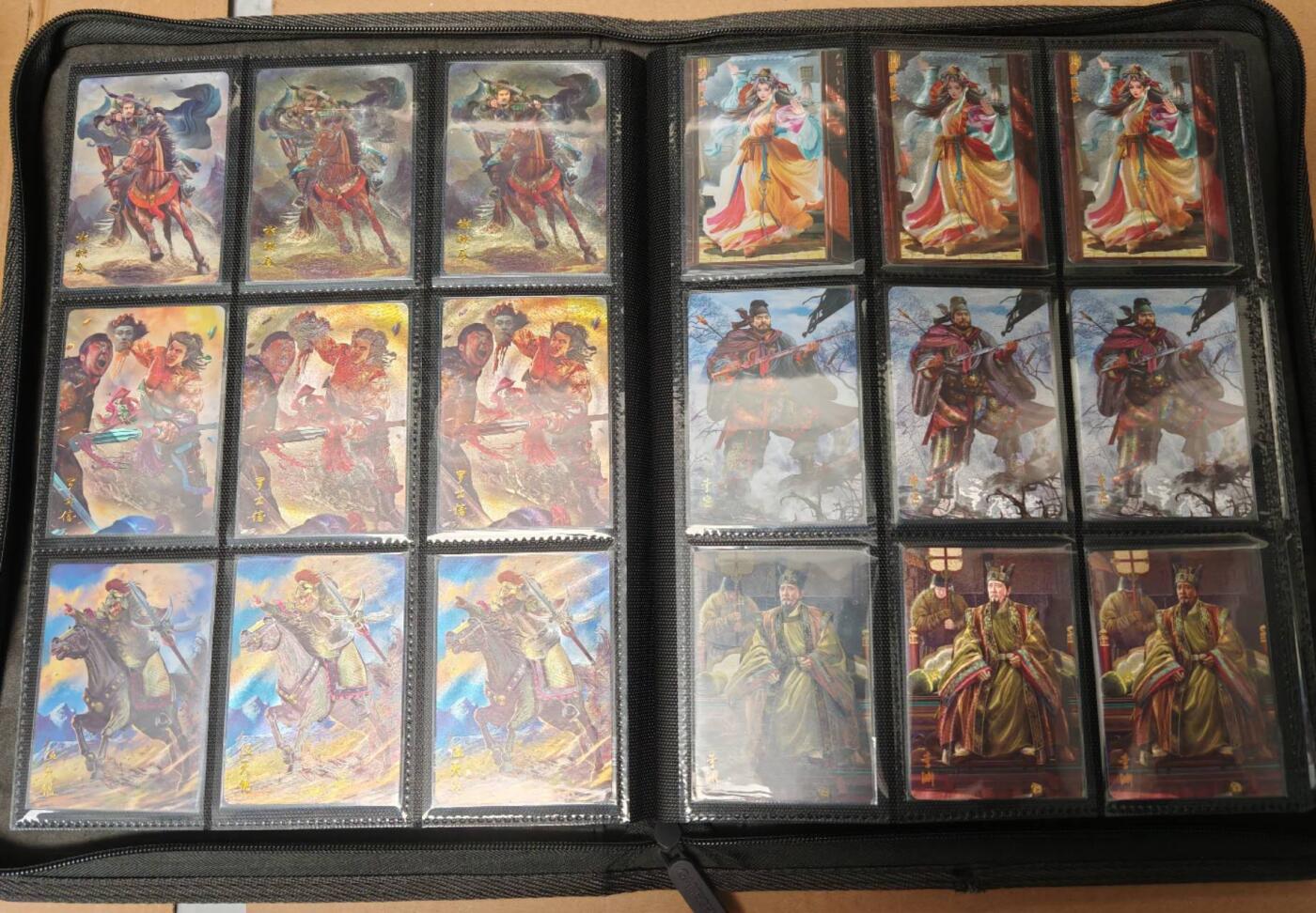 趣卡卡拍No.23期（无佣金免手续费，分享成交有奖） 【三工艺】燎原卡牌-胡子怪兽 隋唐演义 金彩+半粗+全粗+特卡（具体数量见图）（不含卡册）