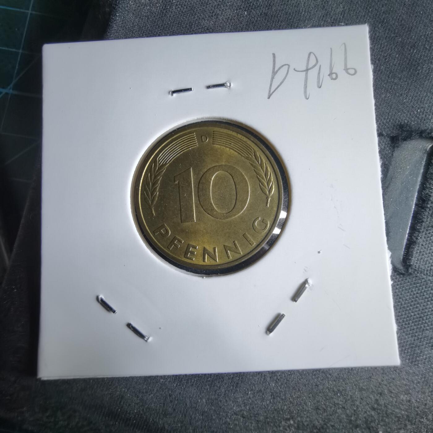 沼泽如烟--第969场 德国1981年10芬尼