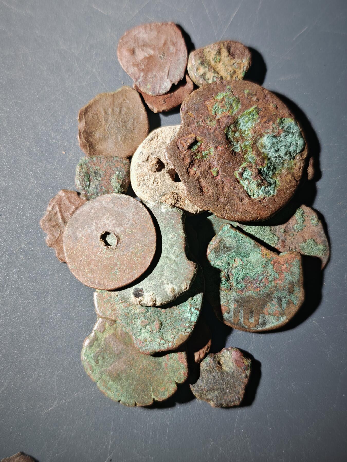 110期新疆红钱粟特钱币丝路钱币专场 E20丝路铜币