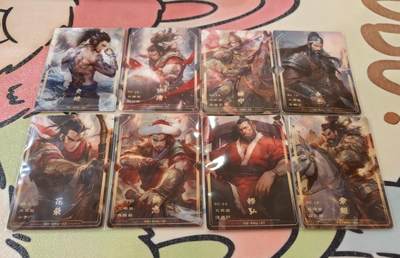 丫丫卡拍-场主生日🎂全场包邮（3月1日22：00截拍） 锐游正版水浒 【八骠骑限编】二变光栅工艺一套8张☆编号随机，老品默认厂瑕，介意勿拍