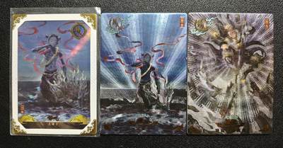 天玑星卡拍第164期《1.22周四截拍》持续收拍收评中 满赠卡需备注 - 卡动 封神 哪吒 杨戬 彩闪1张+粗闪2张 个别微瑕