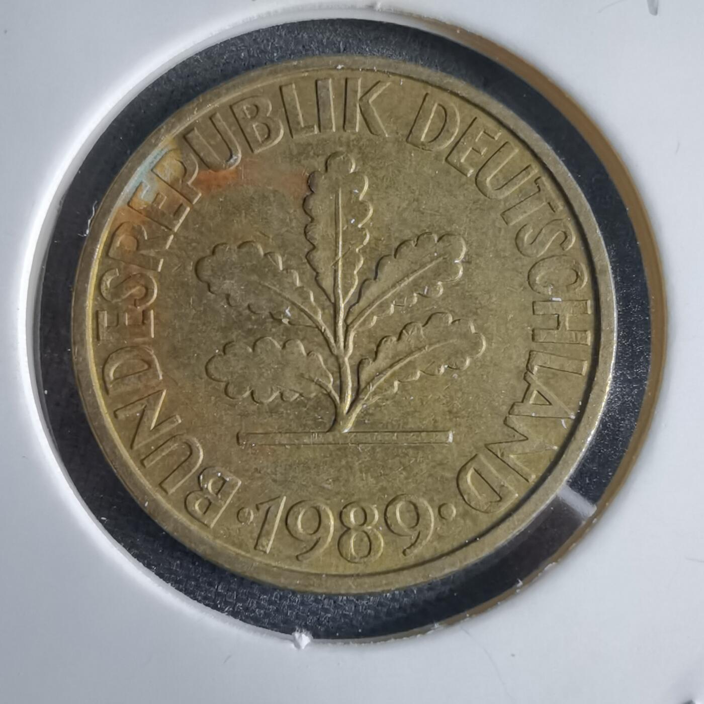 沼泽如烟--第969场 德国1989年10芬尼