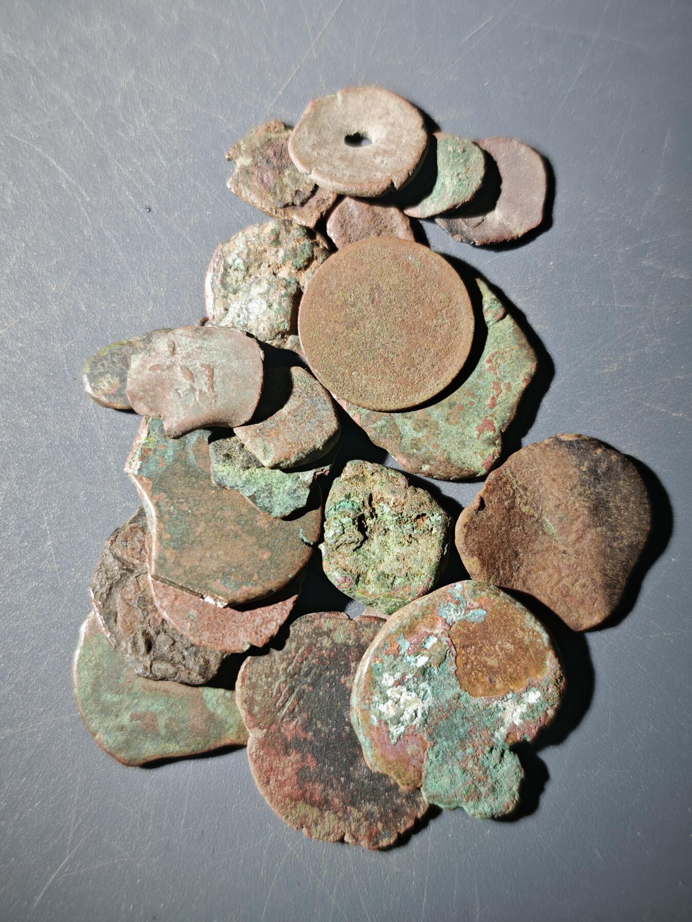 110期新疆红钱粟特钱币丝路钱币专场 E8丝路铜币