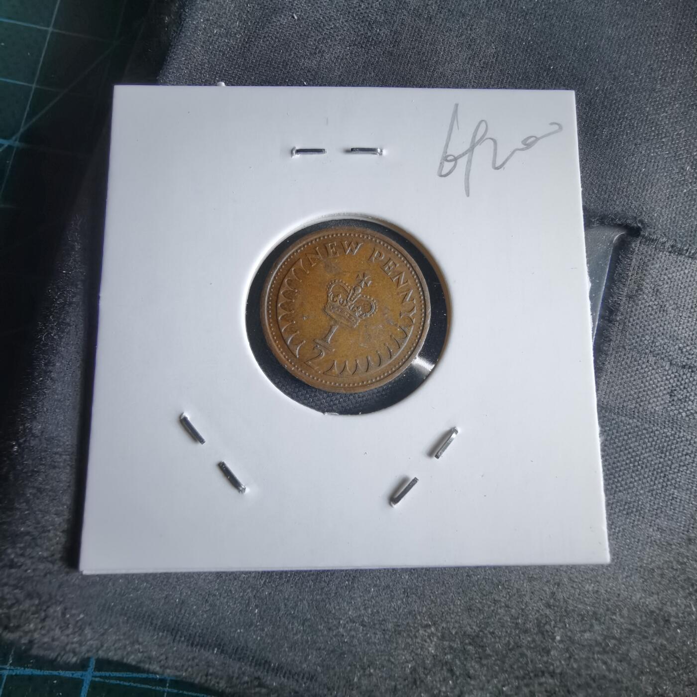 沼泽如烟--第969场 英国1971年半便士