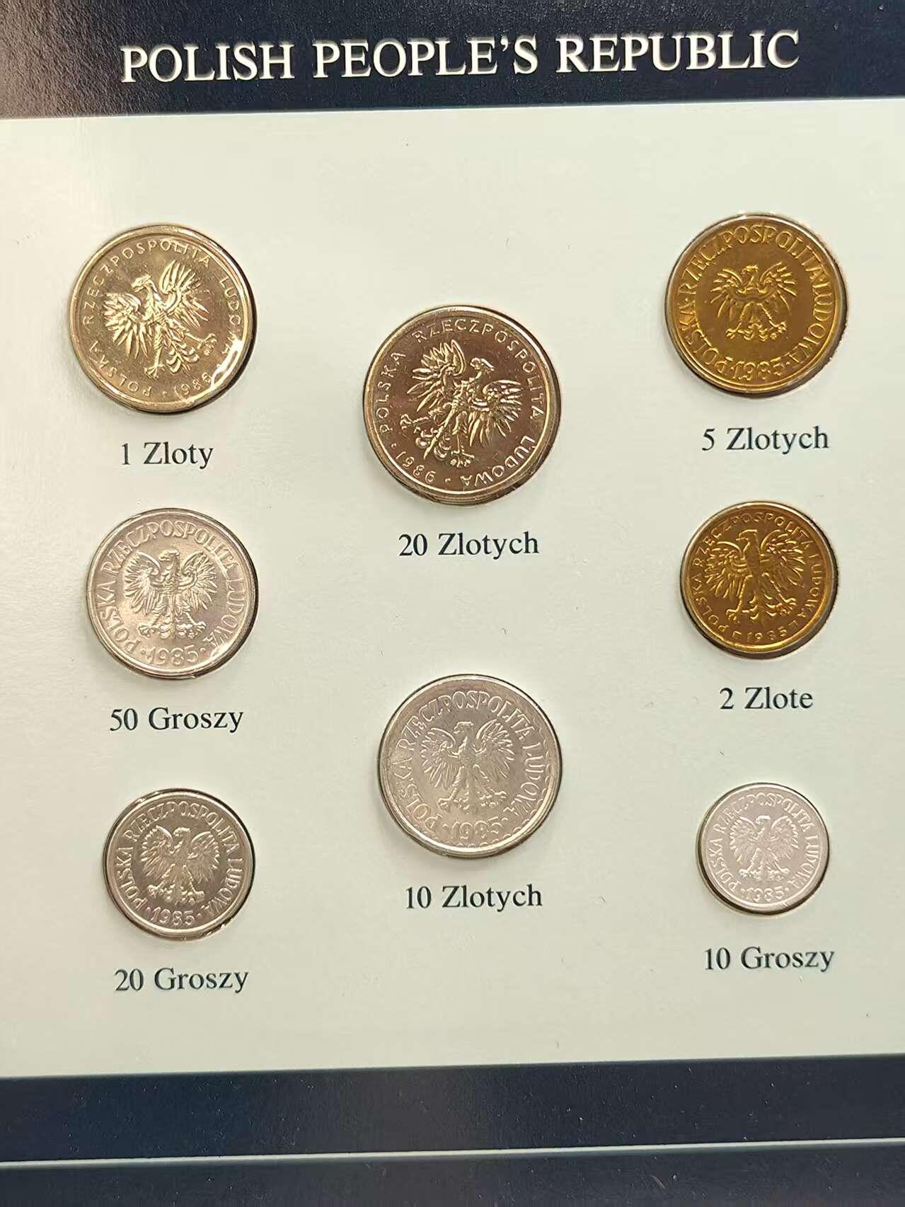 G&W世界散币，银币处理专场（第44场） 富兰克林-波兰8枚套