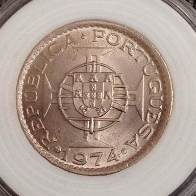 布加迪🐬～世界钱币(上海)🌾第 271 期 /  各国套币和散币 - 葡属安哥拉🇦🇴 1974年 2.5埃斯库多