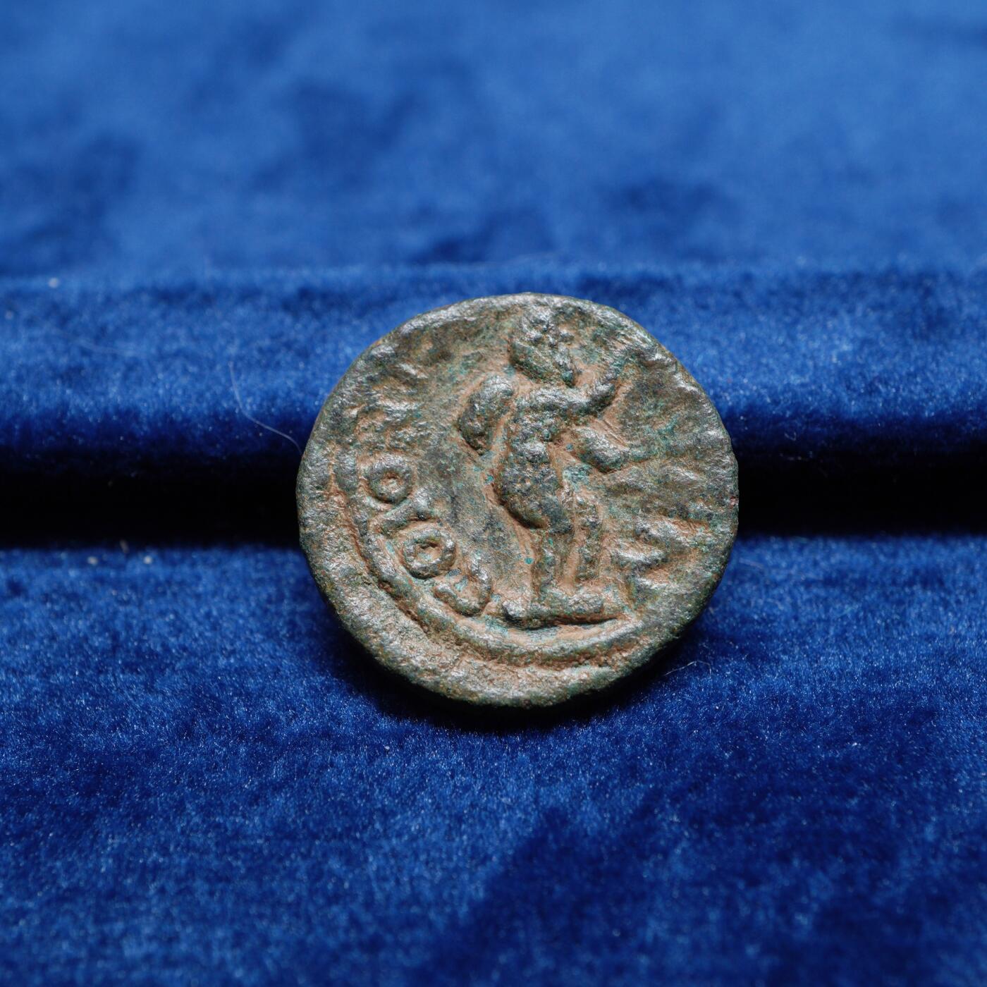 琋语集藏2026年02月欧洲古典打制币拍卖 古罗马行省茱莉亚.玛玛亚铜币