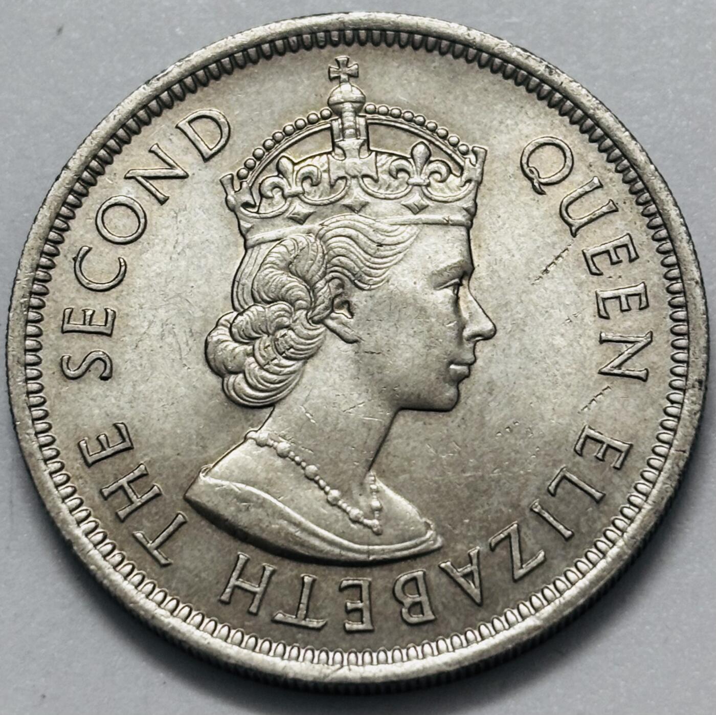 文馨钱币收藏 2026新年第四场（第 290 场）【长期接代拍品】 特年 原光品相 1973 年英属香港大一元