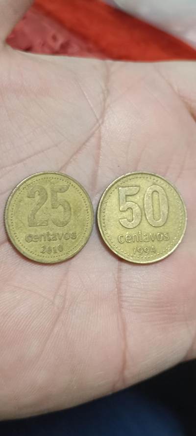 万国钱币阁第八场 - 阿根廷50+25分铜币