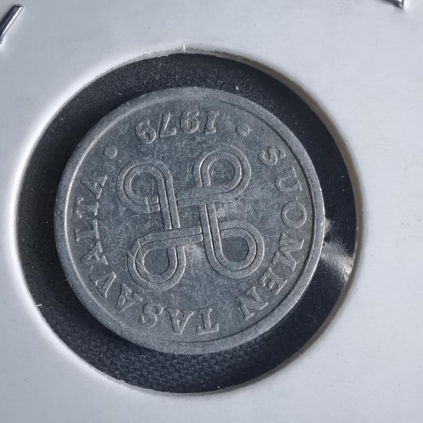 沼泽如烟--第969场 芬兰1979年5芬尼