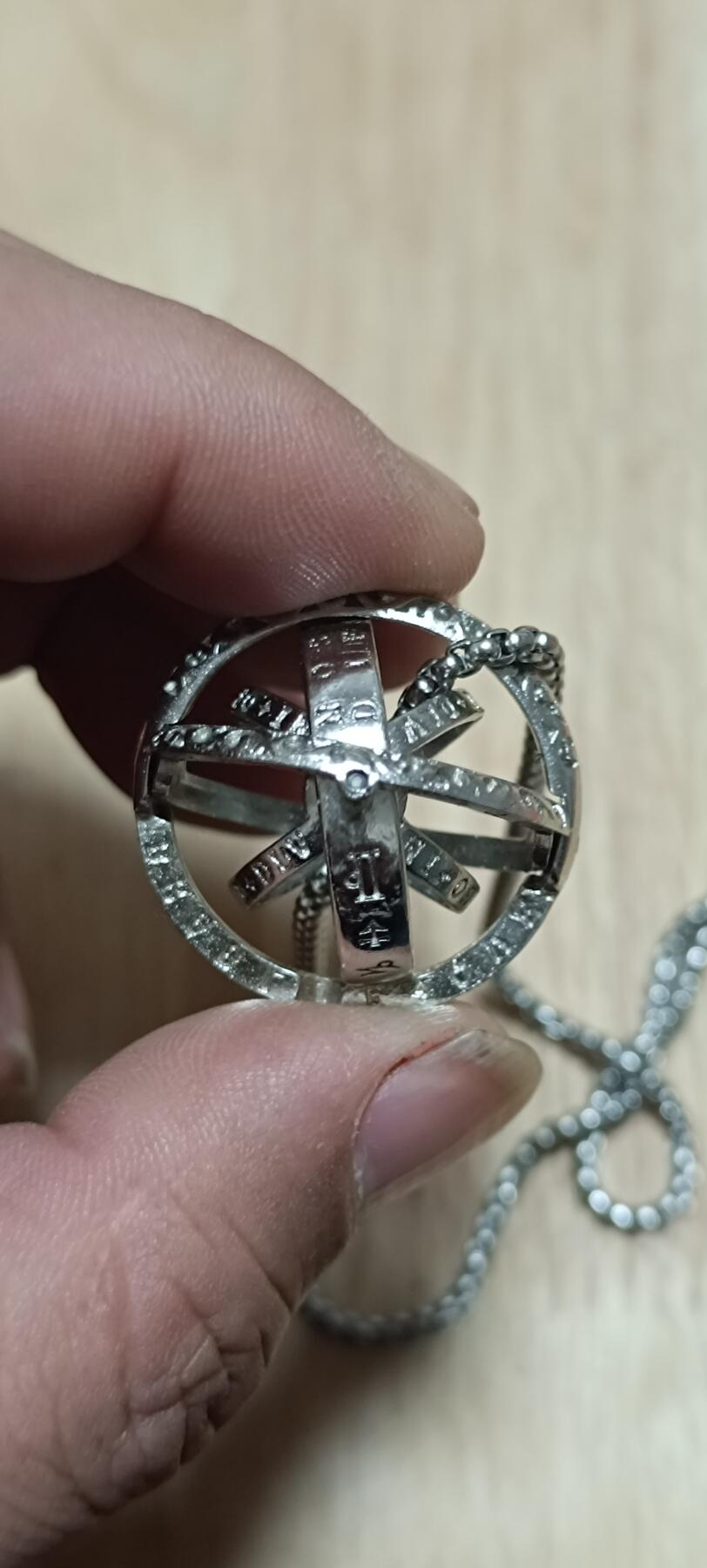 万国钱币阁第八场 【杂项】全新潮玩地球🌐戒指吊坠项链