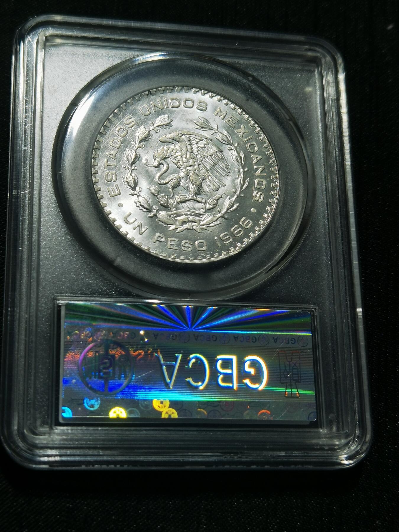 天下钱庄专场欢迎参拍 墨西哥一比索银币