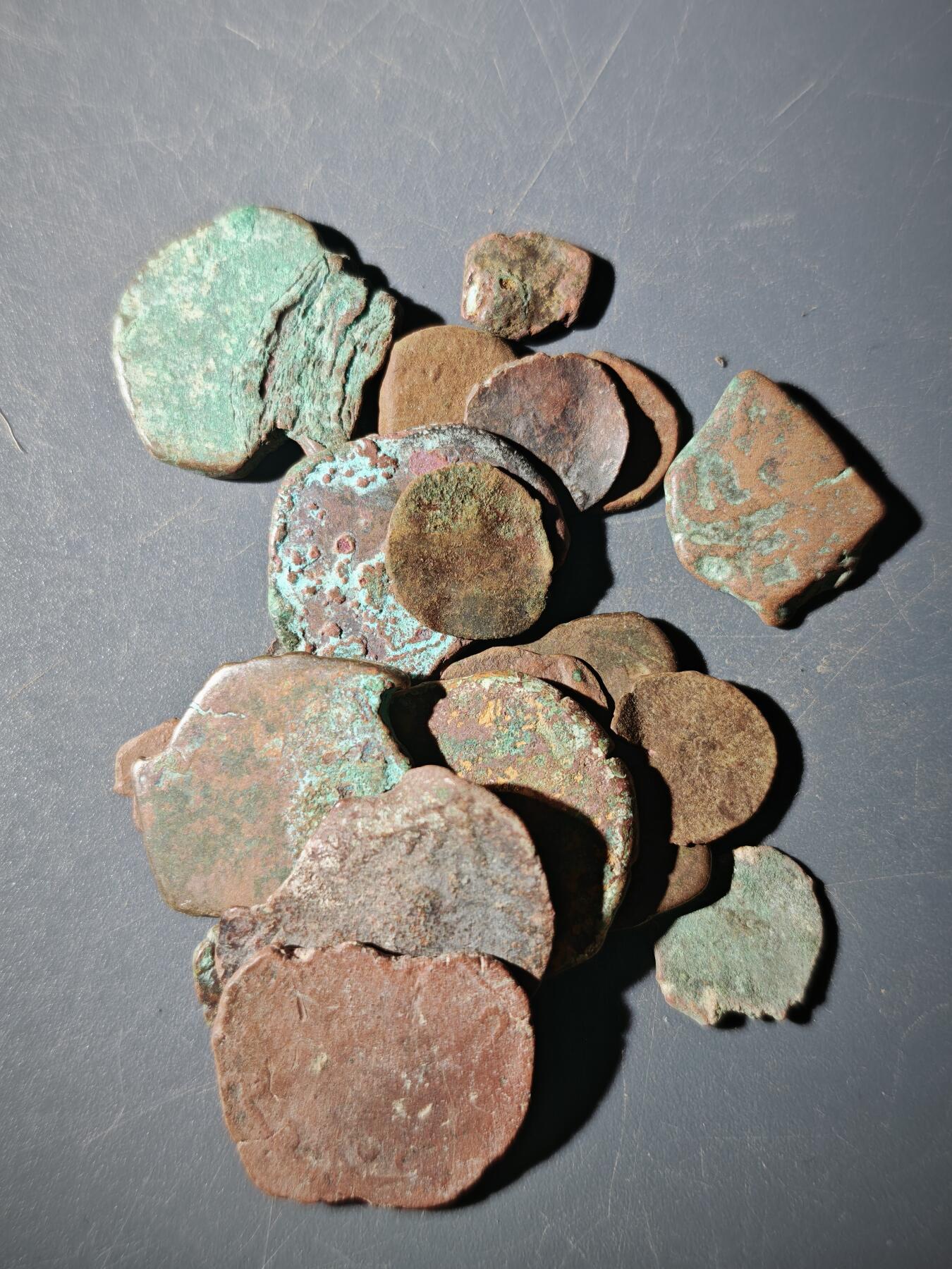 110期新疆红钱粟特钱币丝路钱币专场 E13丝路铜币