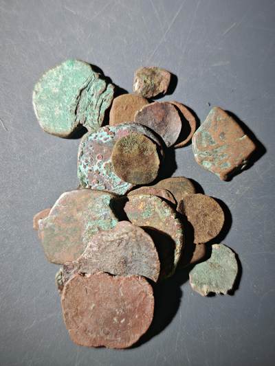 110期新疆红钱粟特钱币丝路钱币专场 - E13丝路铜币