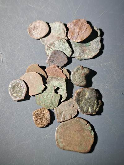 110期新疆红钱粟特钱币丝路钱币专场 - E12丝路铜币