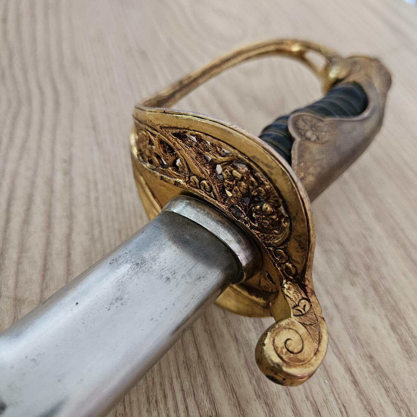 0元起拍勋章 第328期 咸鱼国勋章拍卖专场 1月25日（周日）下午6：00开始 合法未开刃 明治19式 陆军指挥刃