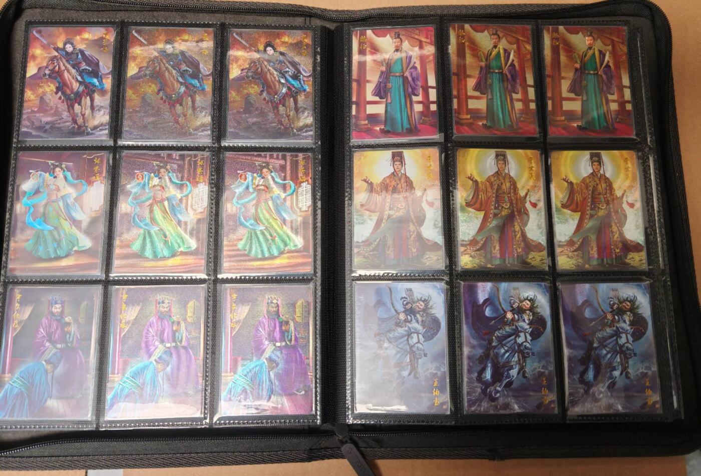 趣卡卡拍No.23期（无佣金免手续费，分享成交有奖） 【三工艺】燎原卡牌-胡子怪兽 隋唐演义 金彩+半粗+全粗+特卡（具体数量见图）（不含卡册）