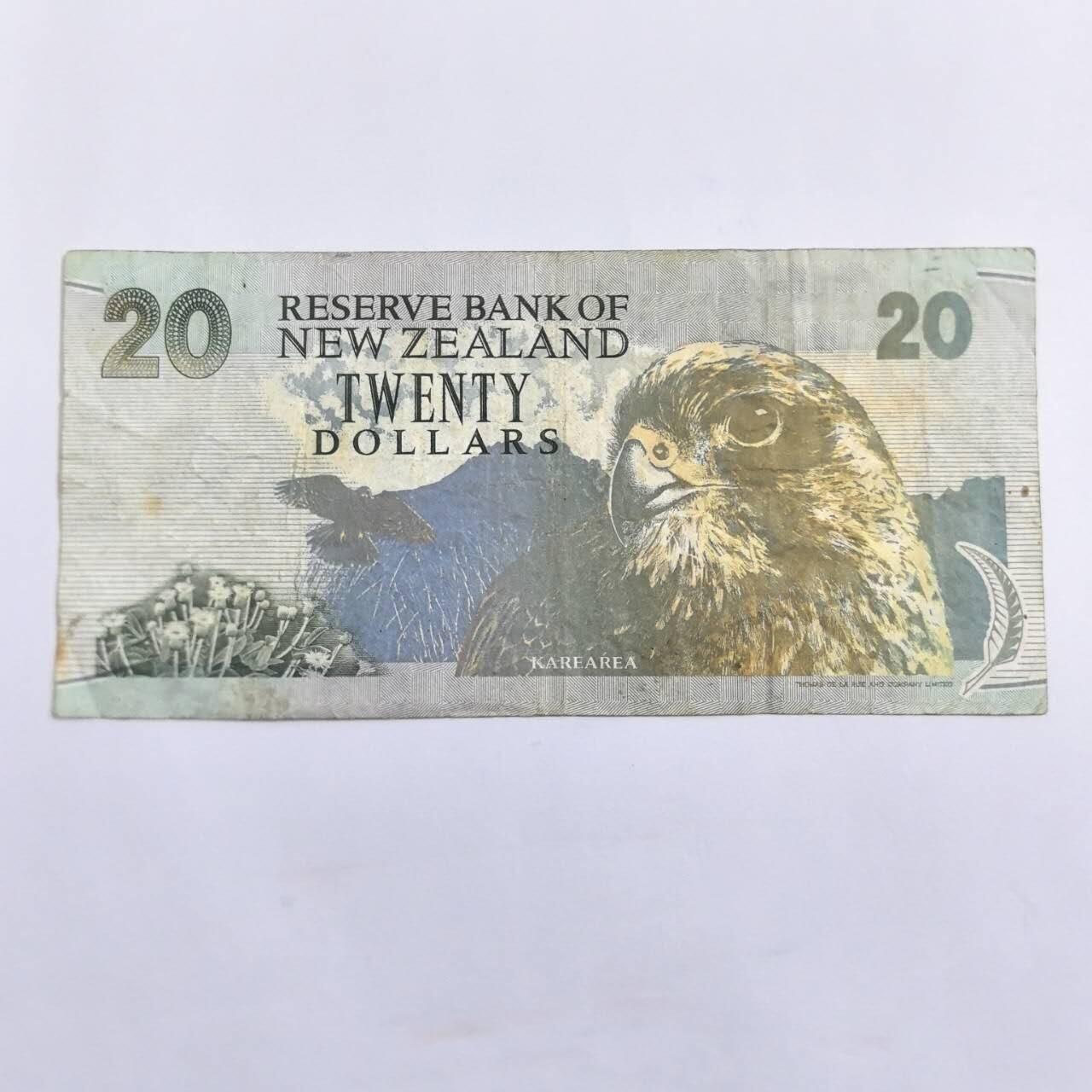 各国外币第109期 新西兰20元 蓝山版