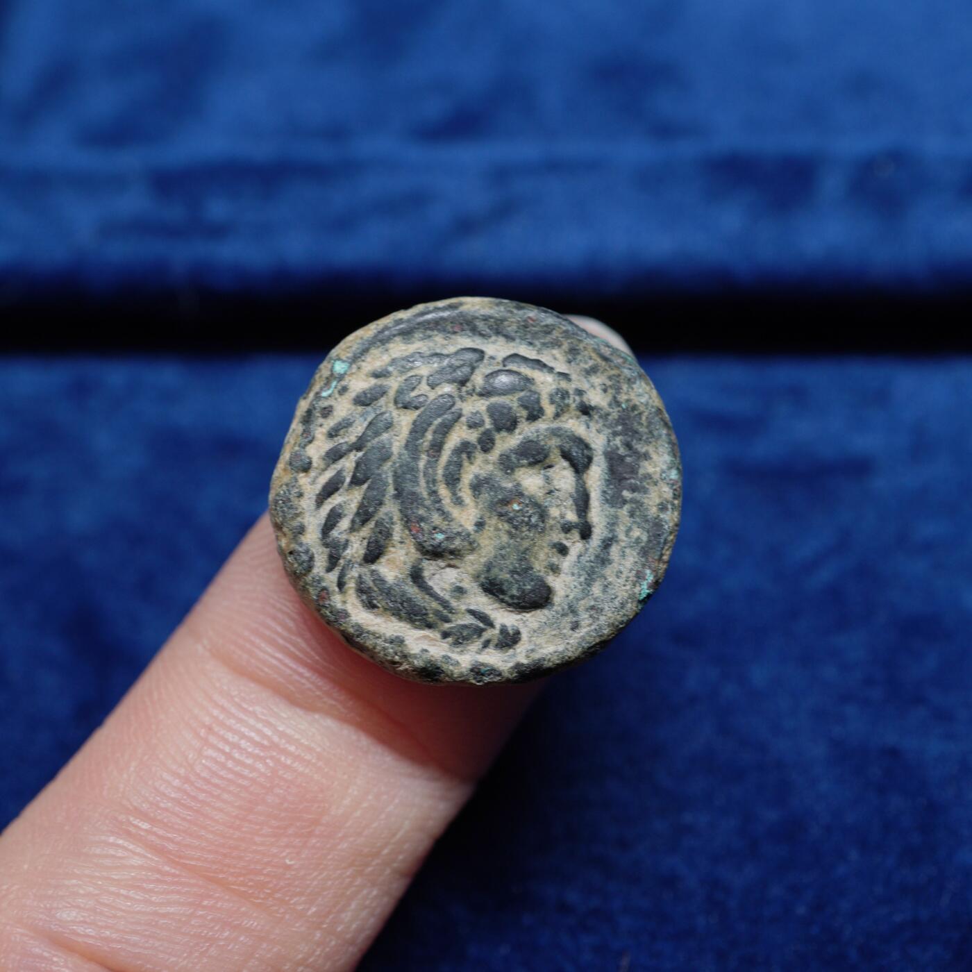 琋语集藏2026年02月欧洲古典打制币拍卖 古希腊马其顿亚历山大大力神与弓箭袋铜币