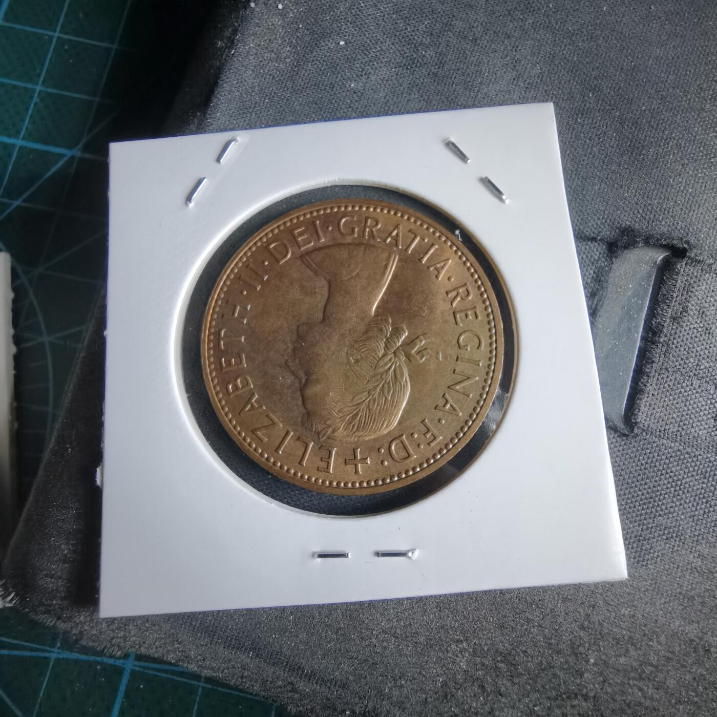 沼泽如烟--第969场 英国1962年1便士