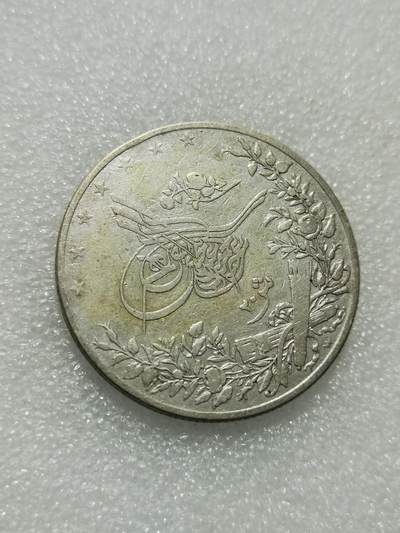 天下钱庄专场欢迎参拍 - 奥斯曼埃及20皮阿斯特银币