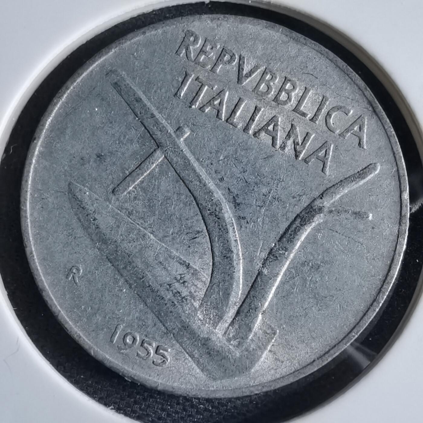 沼泽如烟--第969场 意大利1955年10里拉