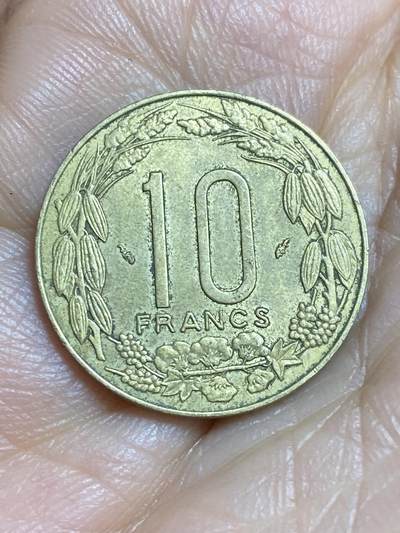 2026年第十四场(总第一百八十三场）外国好品散币场(免佣金) - 中非国家联盟1978年10法郎(第一版，Dolphin –海豚标)