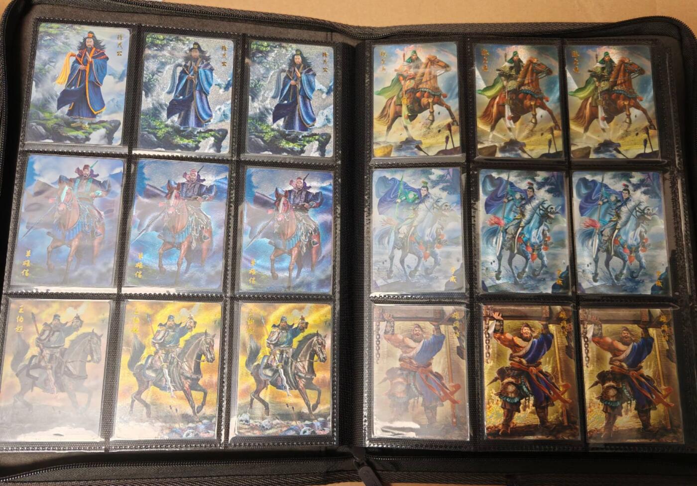 趣卡卡拍No.23期（无佣金免手续费，分享成交有奖） 【三工艺】燎原卡牌-胡子怪兽 隋唐演义 金彩+半粗+全粗+特卡（具体数量见图）（不含卡册）