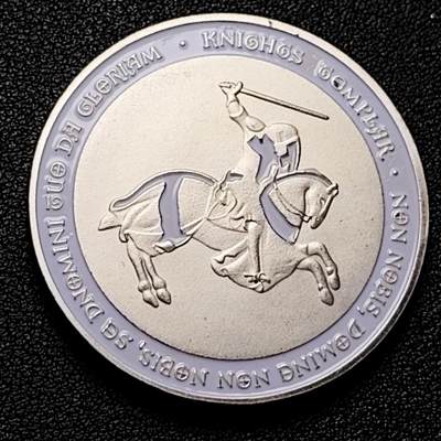 泉币菌-第173场- 精品福利场 - 纪念章 马剑骑士 40×3mm