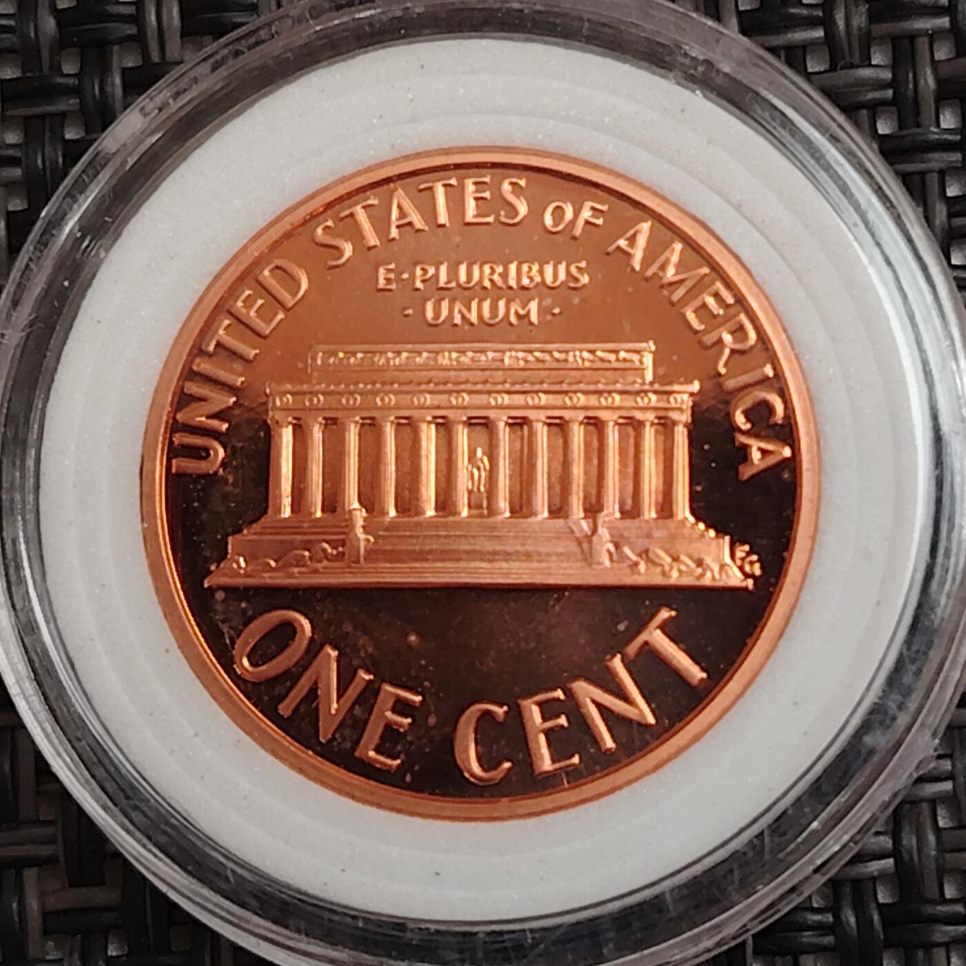 布加迪🐬～世界钱币(上海)🌾第 271 期 /  各国套币和散币 美国🇺🇸 2006年 1分 林肯头像精制币