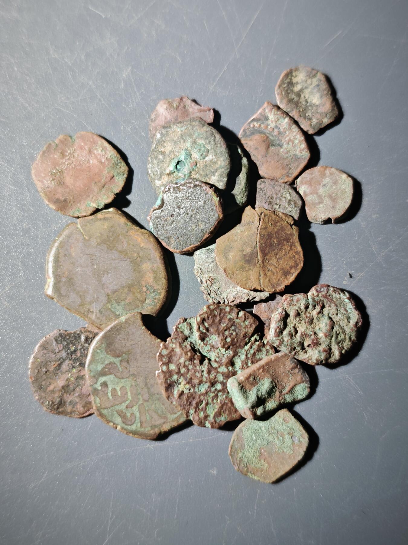 110期新疆红钱粟特钱币丝路钱币专场 E10丝路铜币