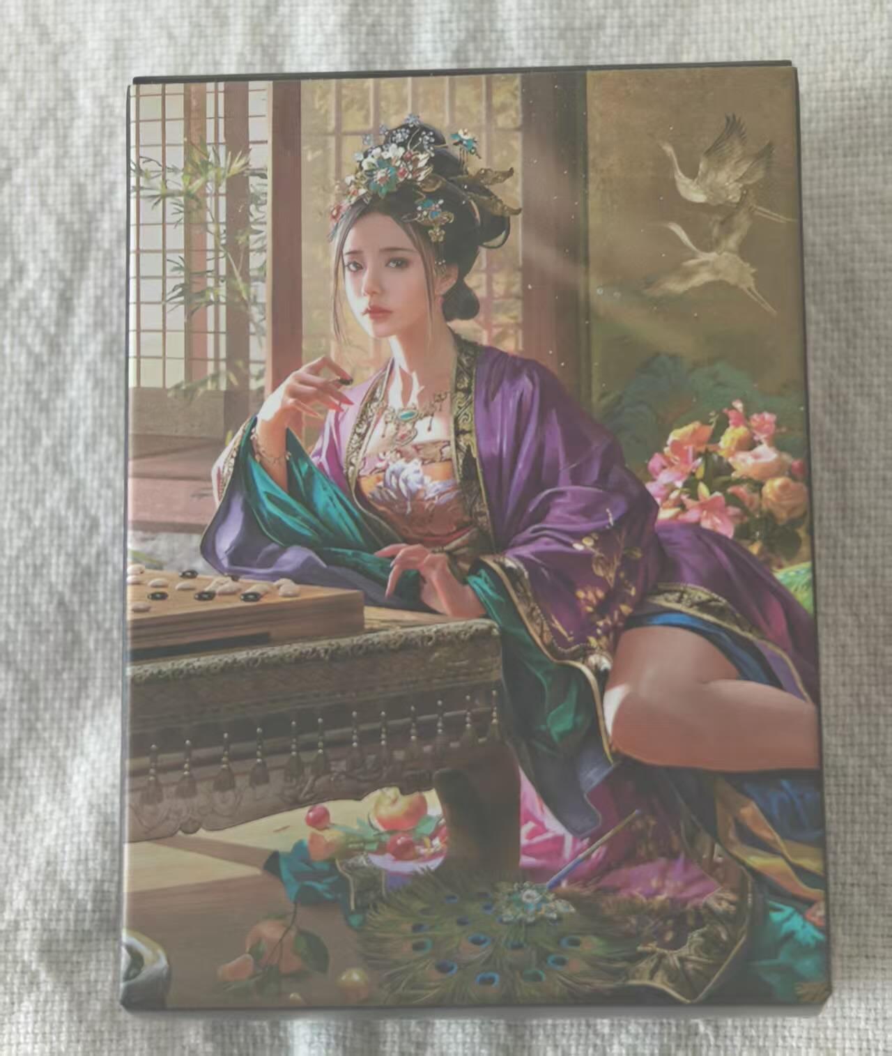 光影卡牌第29期，各家亲签，各家套卡，持续收拍品  【全新未拆】烫金磨砂普卡  霸业三国107张  高清自制带塑封盒