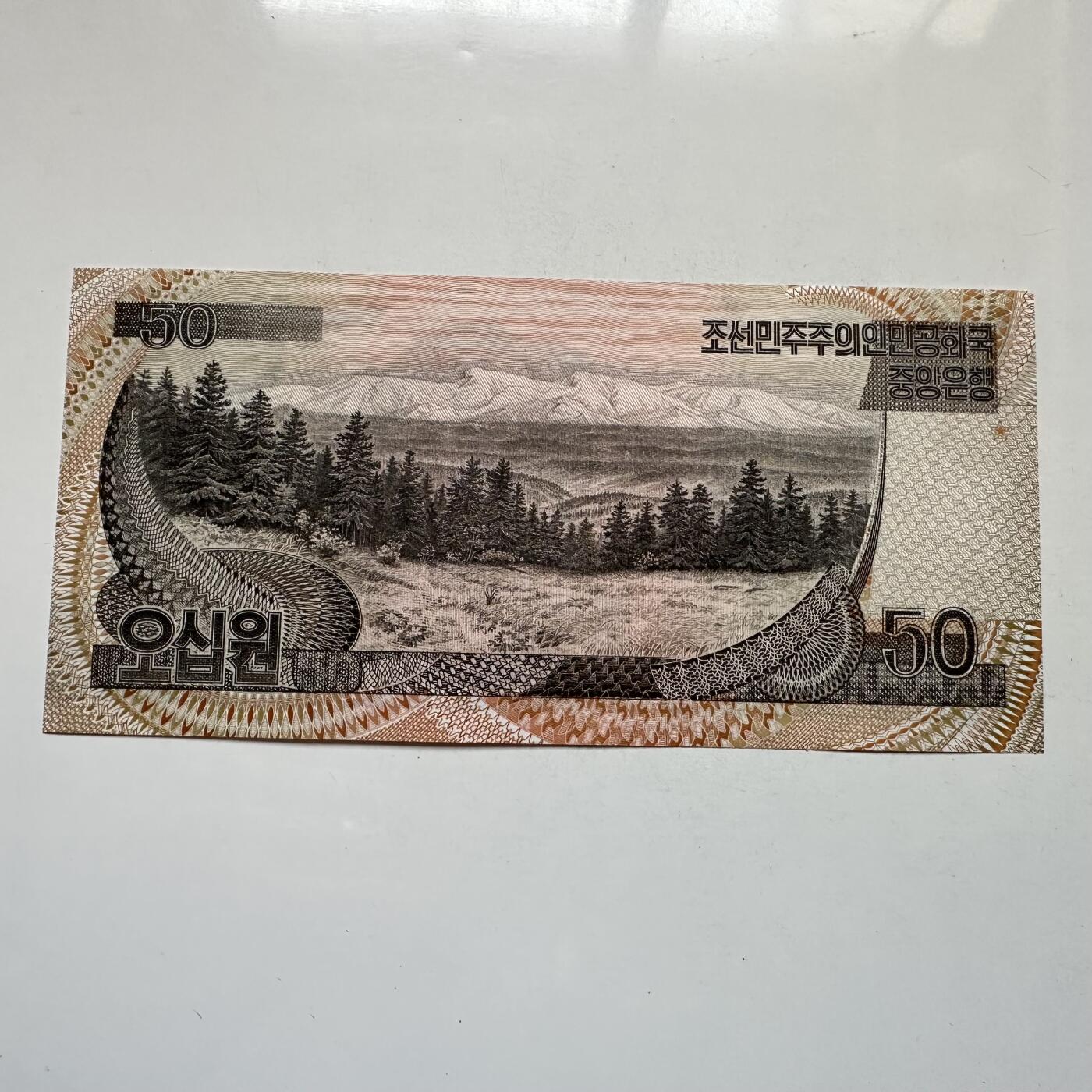 🌹外币初藏🌹🐯2026年第11场  每周二四六晚8️⃣点 接代拍 朝鲜1992年金日成诞辰95周年¥50纪念钞