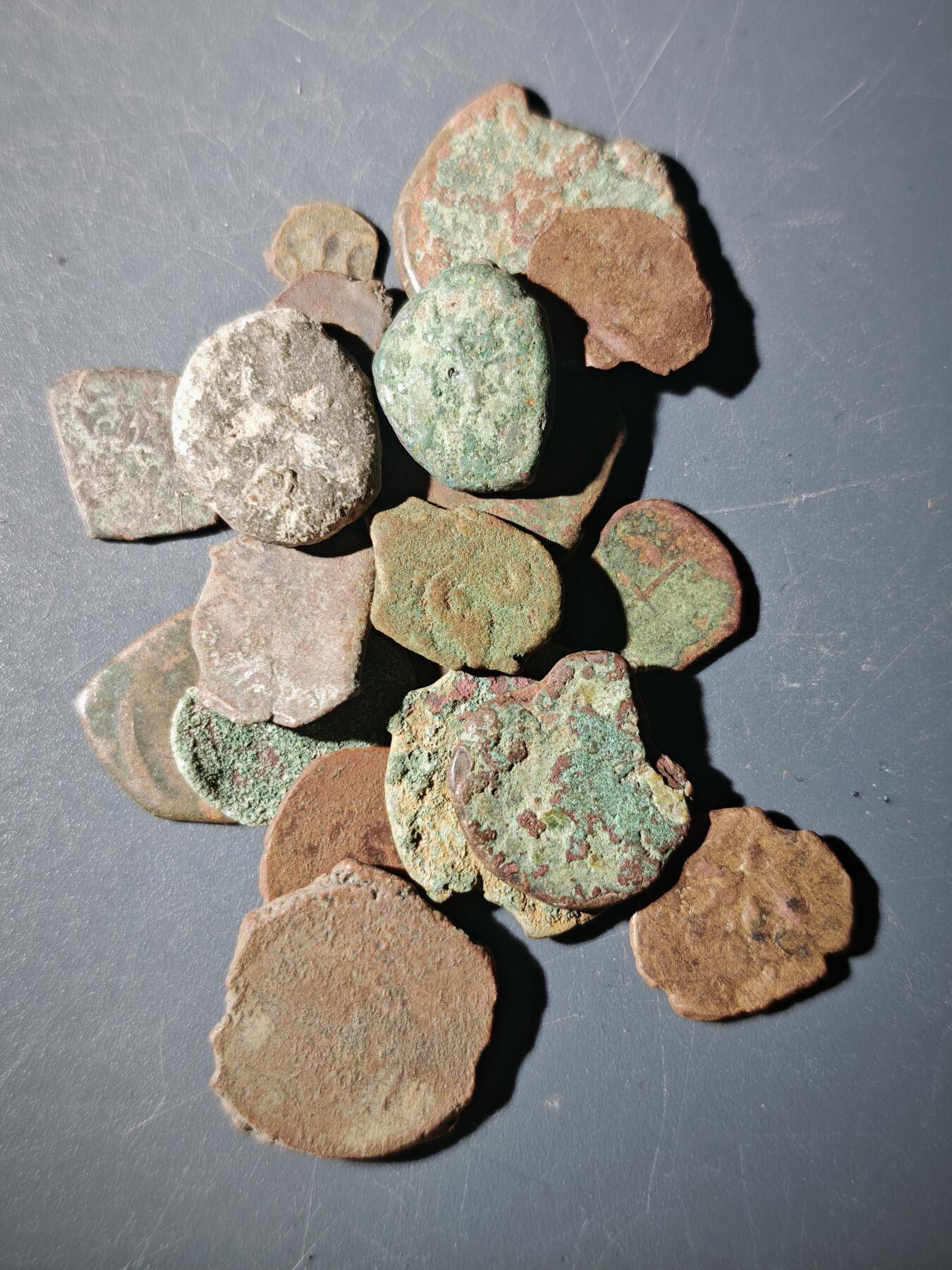 110期新疆红钱粟特钱币丝路钱币专场 E1丝路铜币