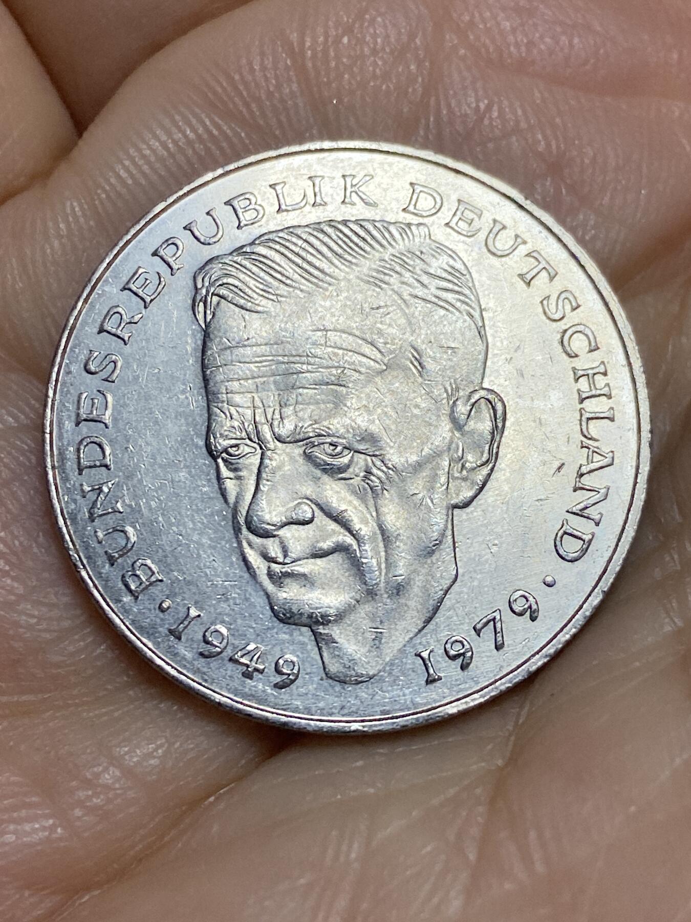 2026年第十三场(总第一百八十二场）外国好品散币场(免佣金) 德国🇩🇪1990年2马克(第四版，G标，卡尔斯鲁厄造)