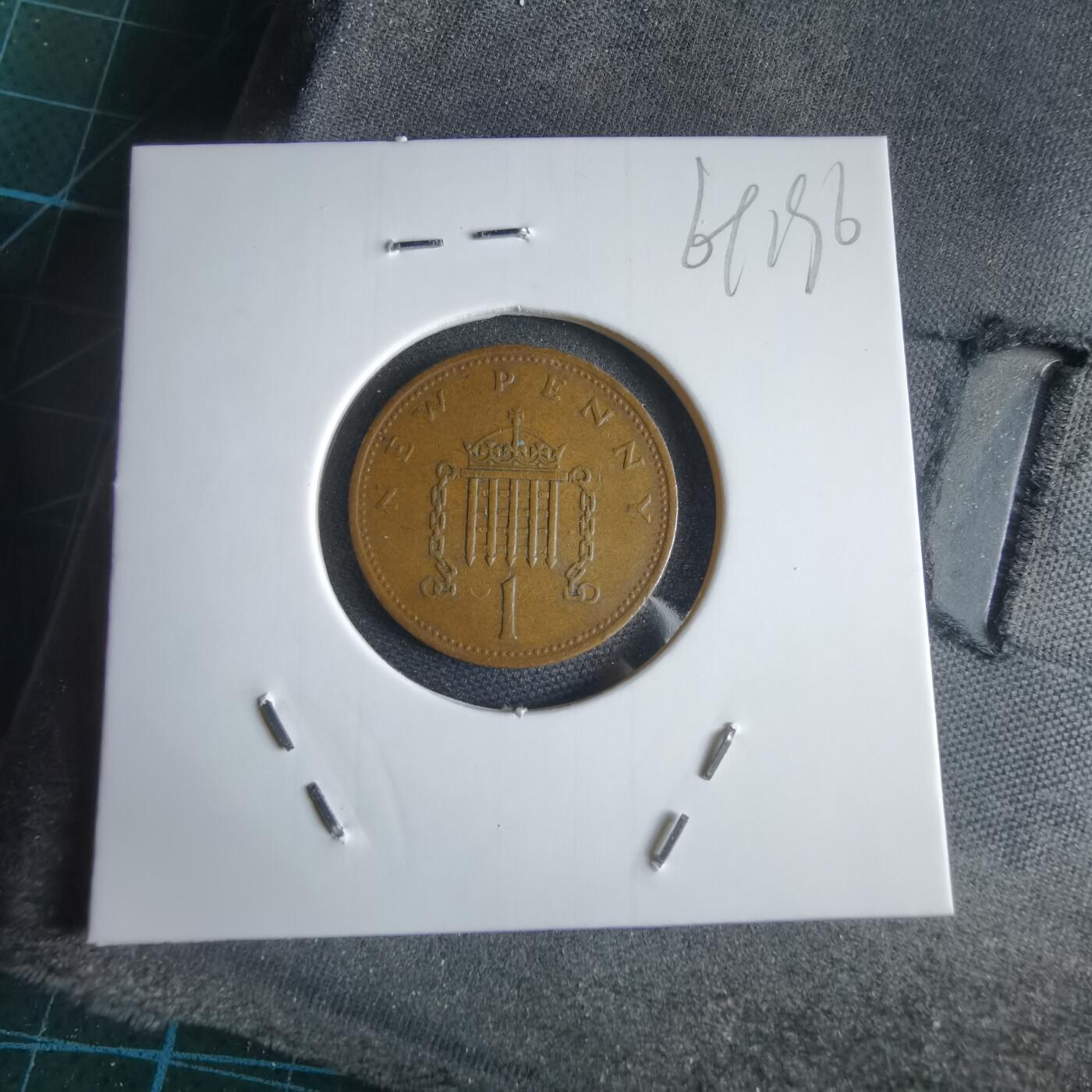 沼泽如烟--第969场 英国1971年1便士