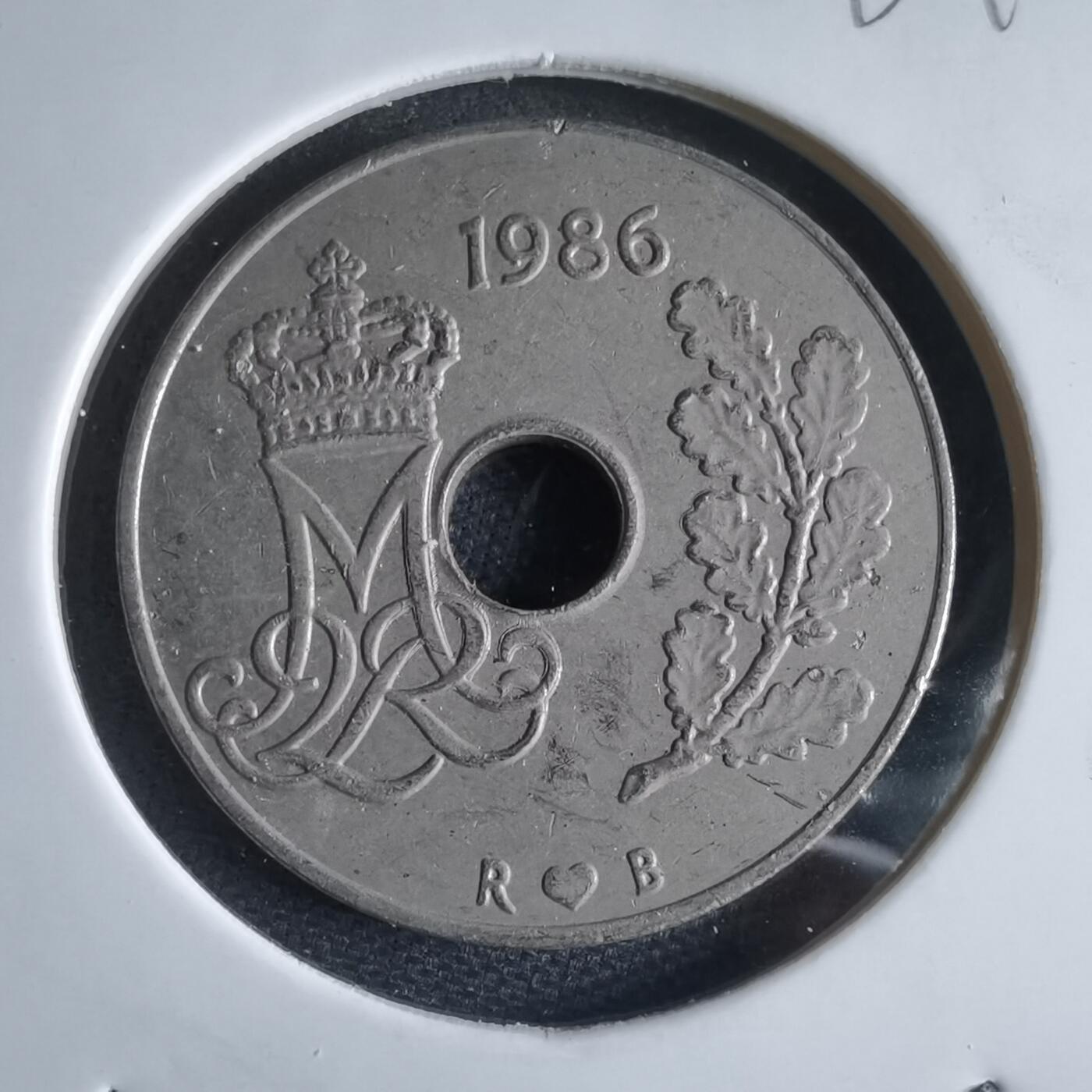 沼泽如烟--第969场 丹麦1986年25欧尔