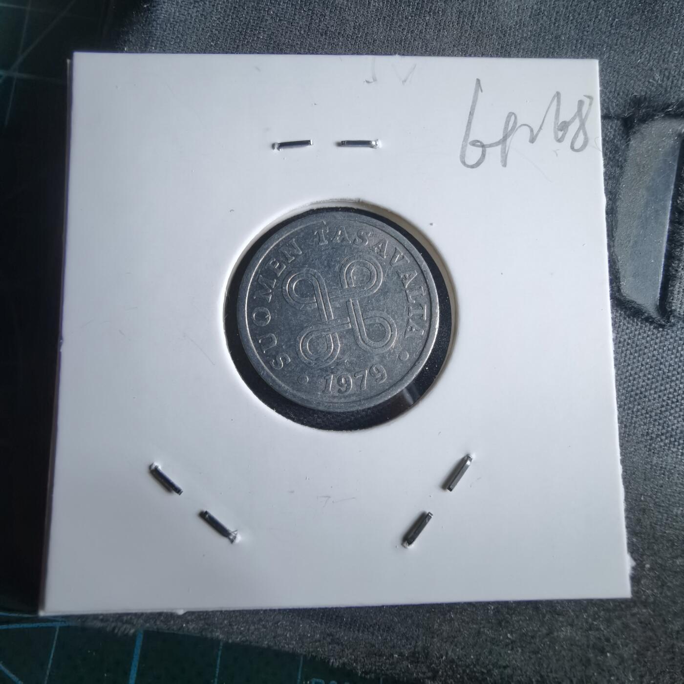 沼泽如烟--第969场 芬兰1979年5芬尼