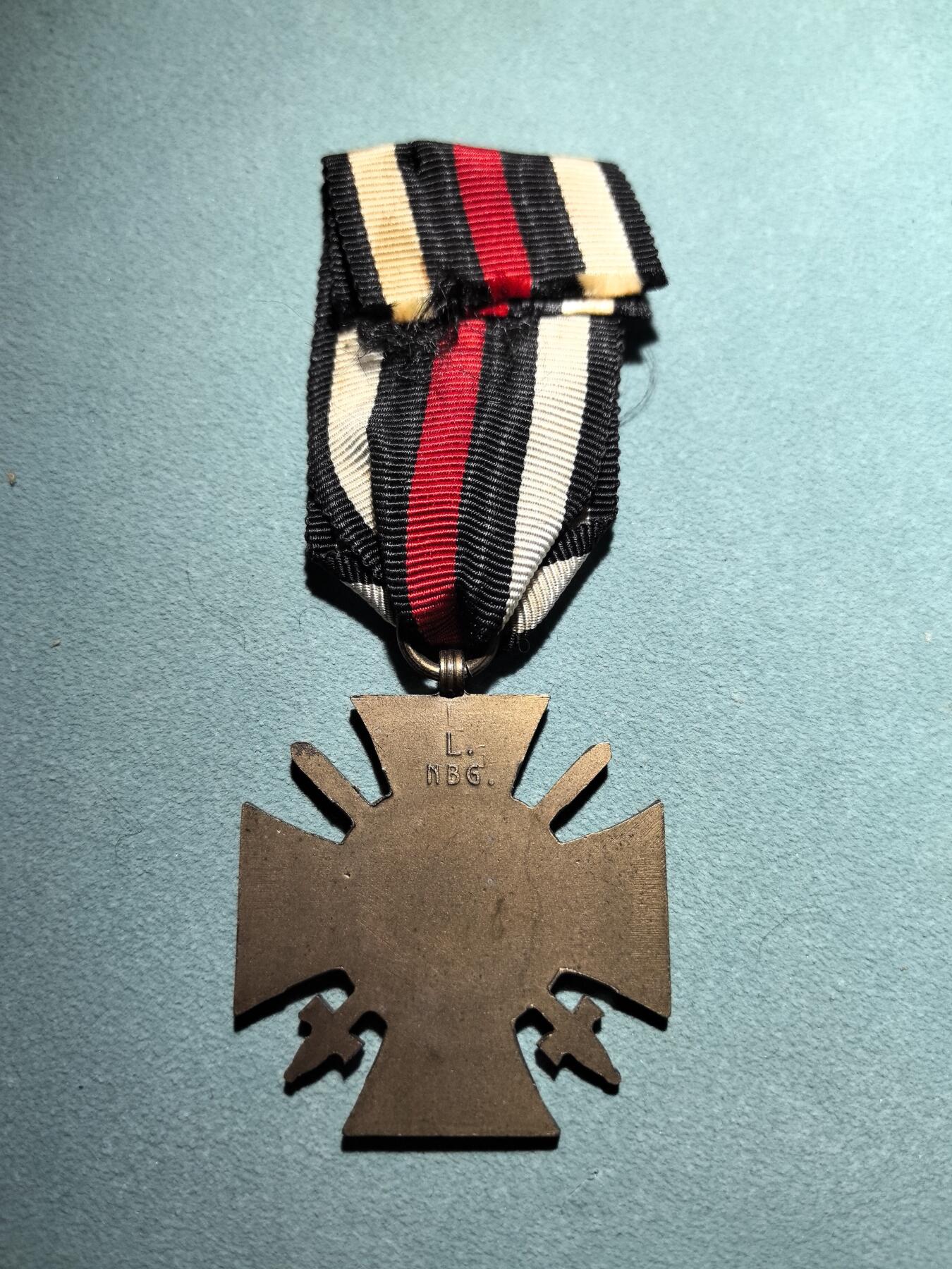 盛世勋华——号角文化勋章邮票专场拍卖第301期 德国（一战）佩剑兴登堡奖章 带厂标