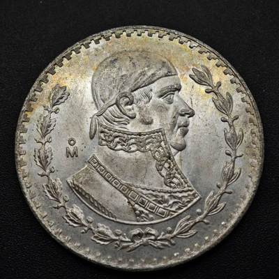 【淘币小摊】实时拍第八百五十三拍   散币银币场   满百包邮可预留二周 每周一统一发货   - 墨西哥1967年一比索低银币