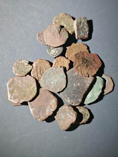 110期新疆红钱粟特钱币丝路钱币专场 - E16丝路铜币