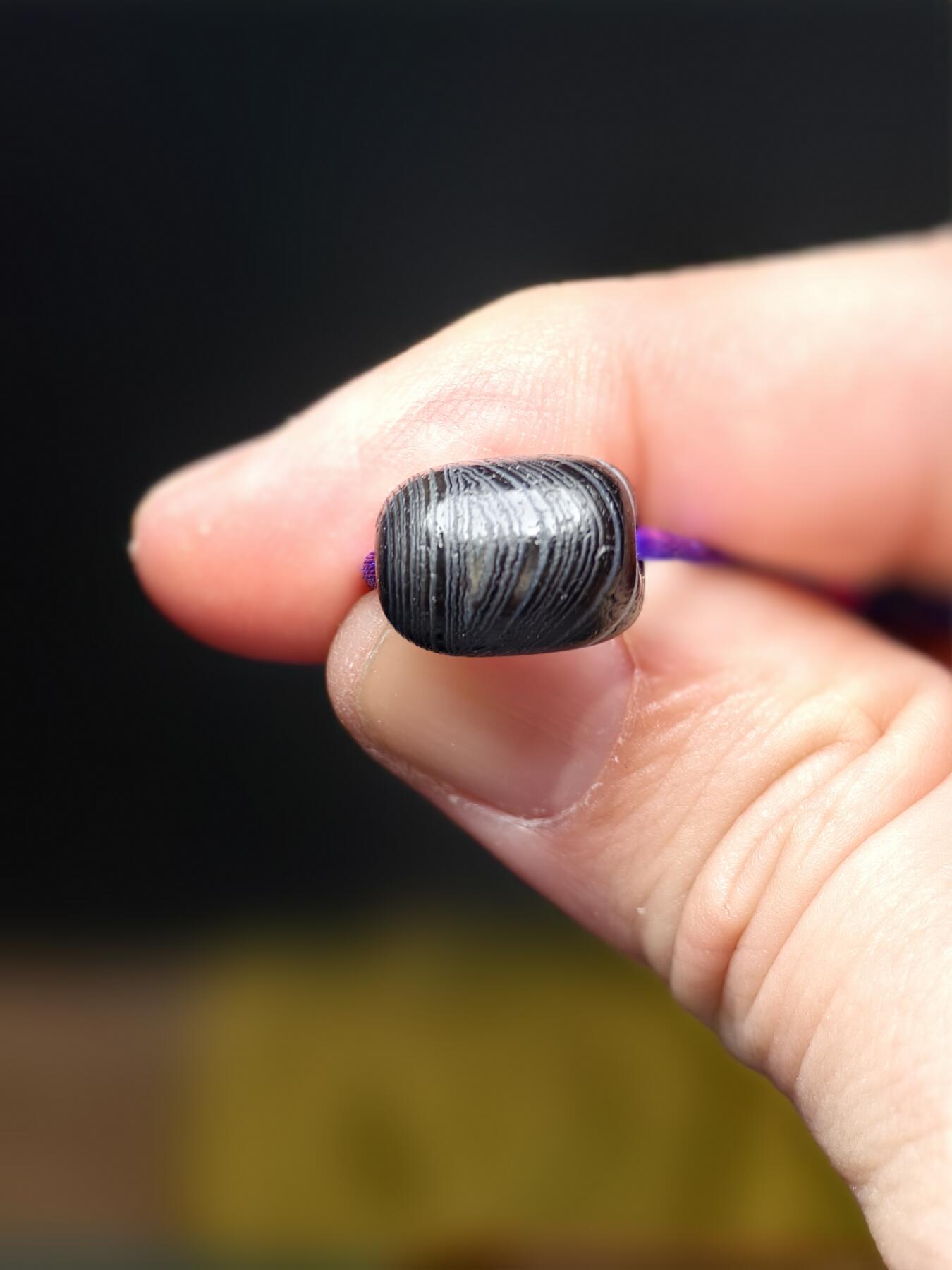 抚柳草堂-第十期章牌钱币  奖章勋章限时免佣 满百包邮 放漏专场 15世纪缠丝玛瑙珠 闻德评级尺寸见标签 适合配串